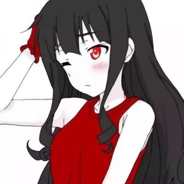 27张超高清红眼丧系病娇动漫女头 氛围感拉满