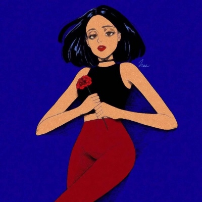 21张高清个性欧美风女生动漫头像 直接保存就能用