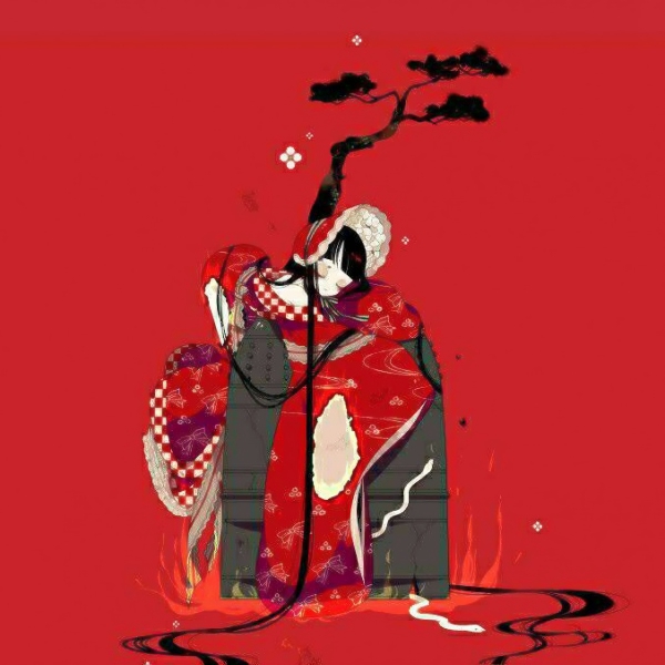 26张暗黑系动漫女生头像 自带诡异邪性的高清头像合集