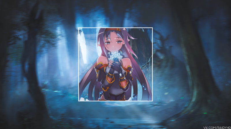 刀剑神域绀野木棉季画集壁纸分享