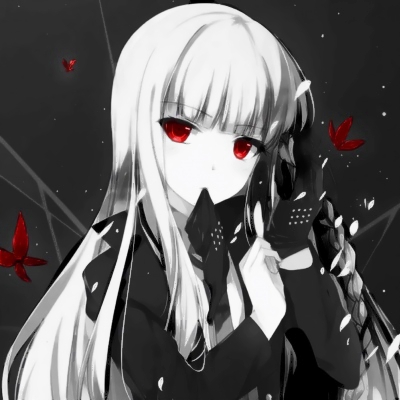 二次元病娇暗黑头像合集！9张带血腥感又唯美的女生头像
