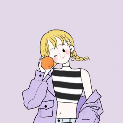 9张简约清新款动漫女生头像 高清原图直接存