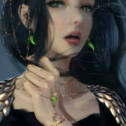 自带女王气场！10张高清冷艳动漫女生头像合集