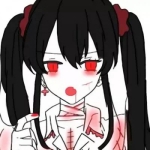 27张超高清红眼丧系病娇动漫女头 氛围感拉满