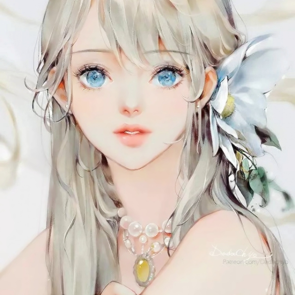 18张高清唯美女生手绘头像 个性感拉满的私藏款