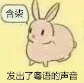 这套带粤语台词的兔子表情包，斗图太带感了