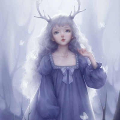 暗黑哥特风动漫女生头像来啦！24张高清唯美暗黑系图包