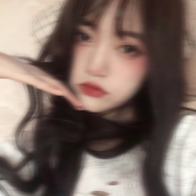 24张高清好看的真人模糊女头 个性氛围感拉满