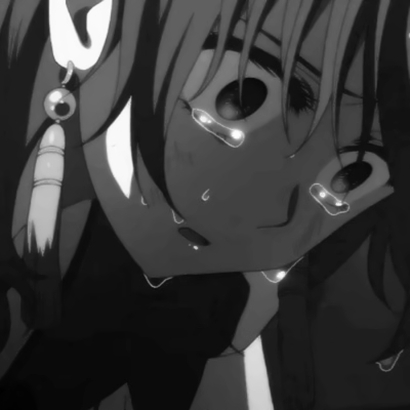 19张高清丧系二次元女生头像 emo氛围感拉满
