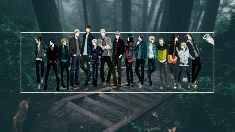 《进击的巨人》画中画高清壁纸分享