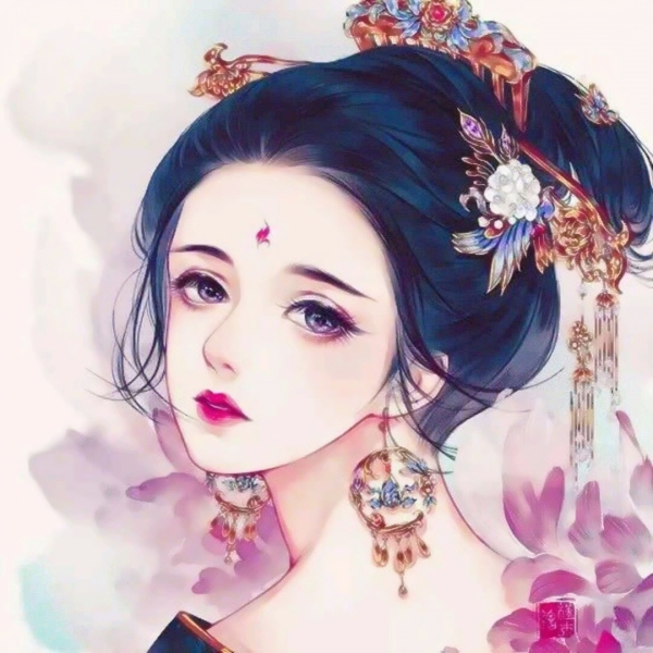 12张超好看的古风动漫女生头像 氛围感拉满