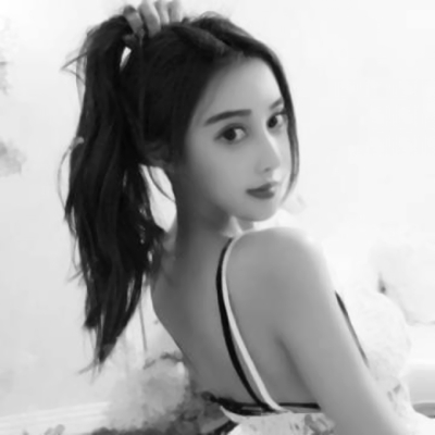 黑白丧系真人女生头像！12张高清酷飒丧感黑白图合集