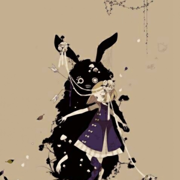 26张暗黑系动漫女生头像 自带诡异邪性的高清头像合集