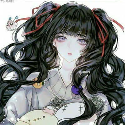 9张高清暗黑系动漫女病娇头像 丧系女生头像合集