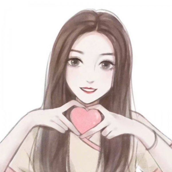 8张超清爽！简约大方的手绘女生微信头像合集