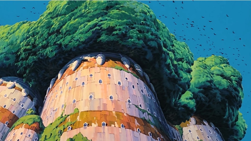 吉卜力工作室动画绝美空境壁纸合集