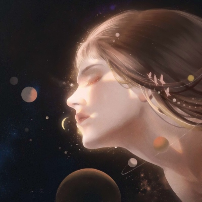 6张超绝星空意境女生头像 氛围感拉满