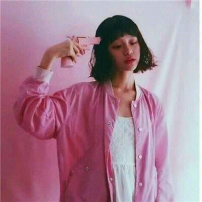 35张粉色系女生头像合集 高清可爱又软萌