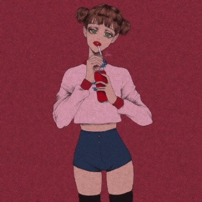 21张高清个性欧美风女生动漫头像 直接保存就能用