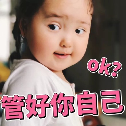 萌娃小刚几聊天表情包合集