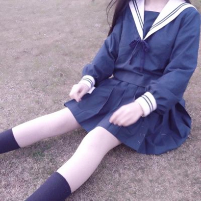 15张高清JK制服女生部位头像 高中生校服女头合集