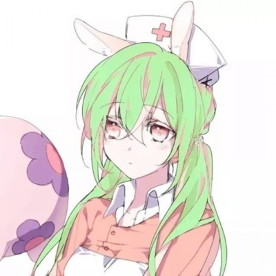 8张超治愈！女生专属可爱绿色系动漫头像合集