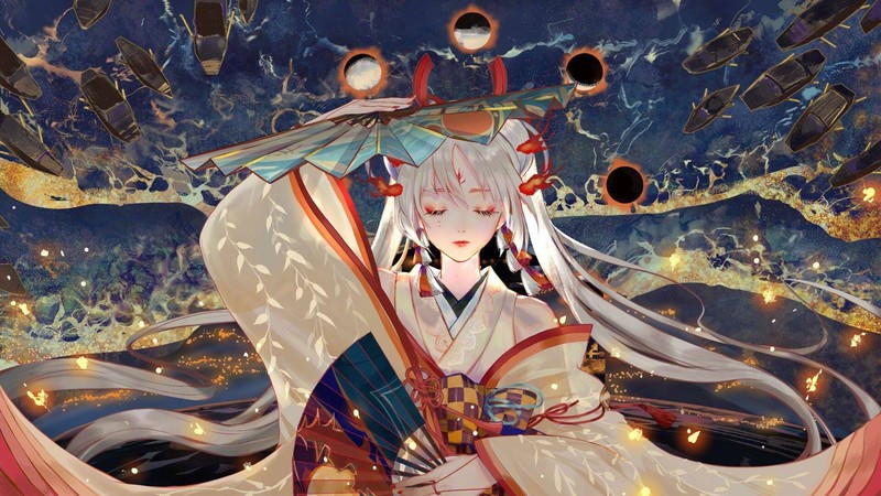 二次元少女穿和服美图合集
