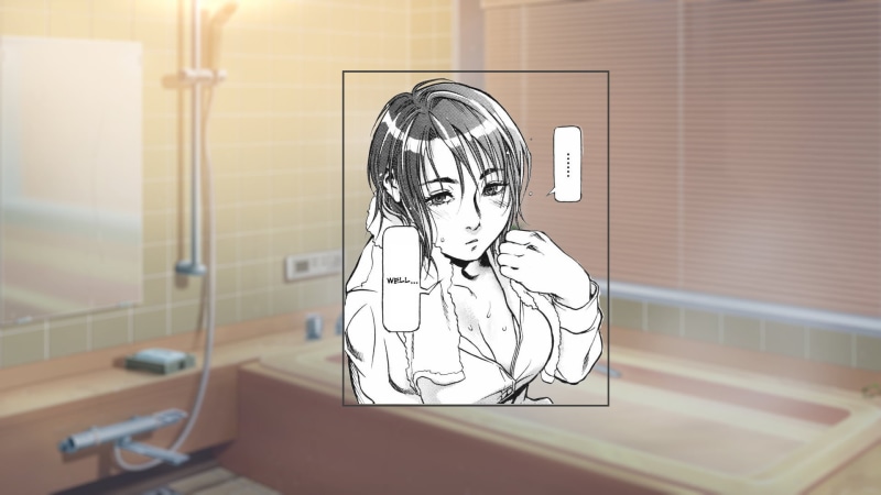 1080P高清壁纸合集 性感二次元少女 画中画风格壁纸