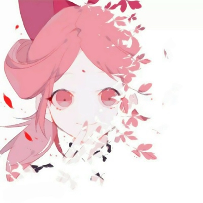 超萌粉色系动漫女生头像！10张软妹风高清图直接存