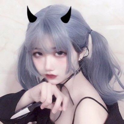 44张高清彩发女生头像合集 挑花眼的绝美发色头像库
