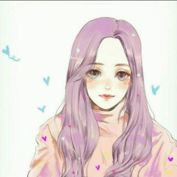 戳中少女心！9张粉色系动漫女生头像合集