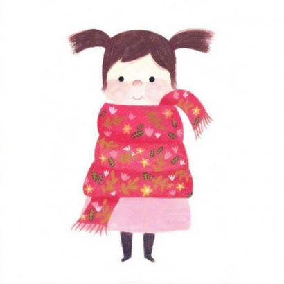 9张超萌可爱卡通女孩头像 高清好看的女生头像合集