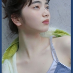 超火的清新真人女生头像合集 一共11张高清图