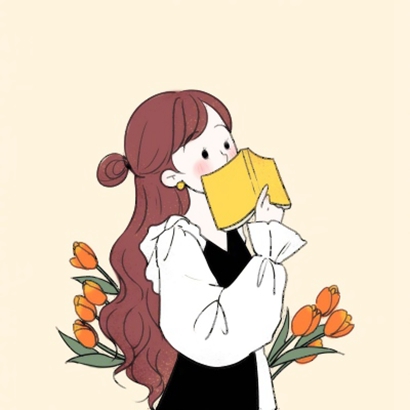 20张清新简约！女生文艺手绘微信头像合集