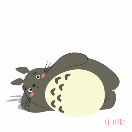 健身龙猫来打卡！这套动图表情包喊你一起变瘦啦