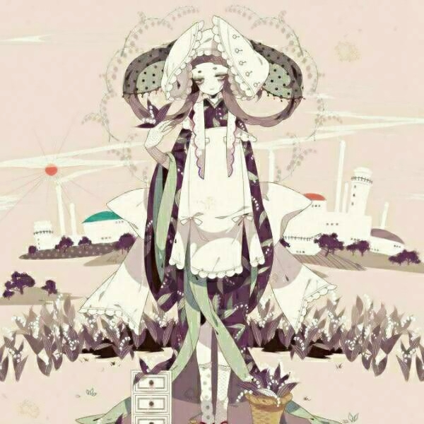 冷酷暗黑风动漫女生头像 26张超高清阴森诡异风格图