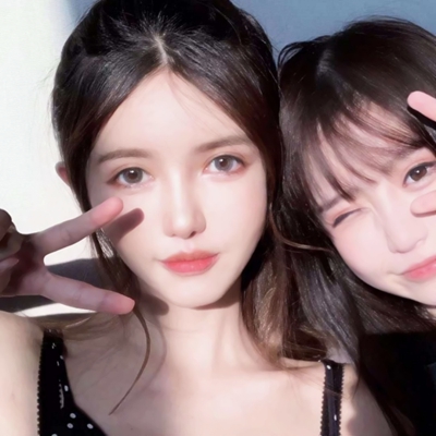 26张双人原宿风闺蜜头像，ins风高清款直接存