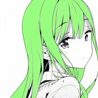 8张超治愈！女生专属可爱绿色系动漫头像合集