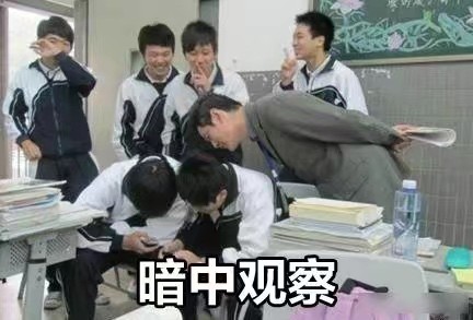 偷偷围观必备！这套暗中观察表情包太好用了