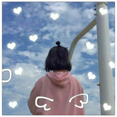 超萌微信闺蜜头像来啦！一左一右高清可爱款共32张