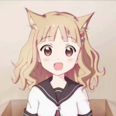 8张软萌二次元少女头像 可爱到想直接当头像
