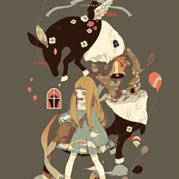 26张暗黑系动漫女生头像 自带诡异邪性的高清头像合集