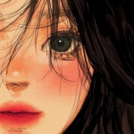 9张氛围感拉满的文艺漫画女生头像