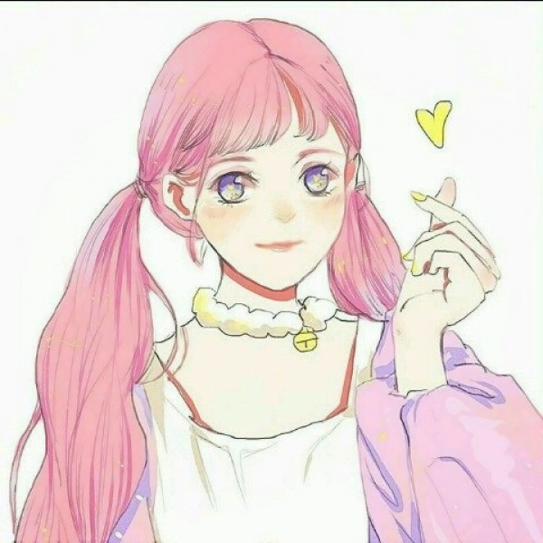 戳中少女心！9张粉色系动漫女生头像合集