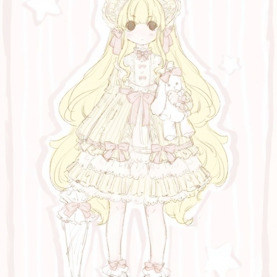 35张高清洛丽塔动漫女生头像 好看的二次元少女头像合集