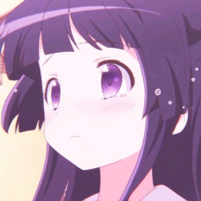 19张高清可爱二次元女生脸红头像 动漫少女害羞神态头像合集