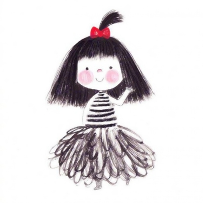 9张超萌可爱卡通女孩头像 高清好看的女生头像合集