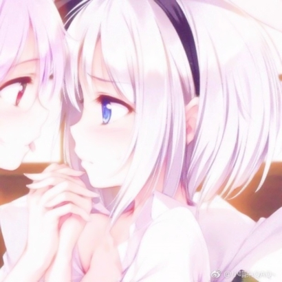 14组超萌双人动漫闺蜜头像 高清可爱款合集