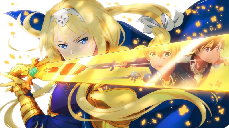 刀剑神域 Alicization 高清壁纸来了！桐人尤吉欧爱丽丝都在这
