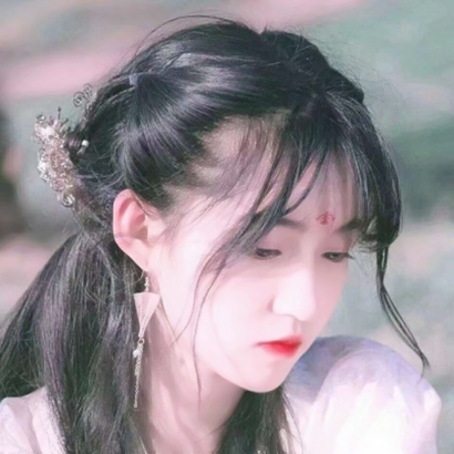 18张高清好看的古风真人女生头像合集